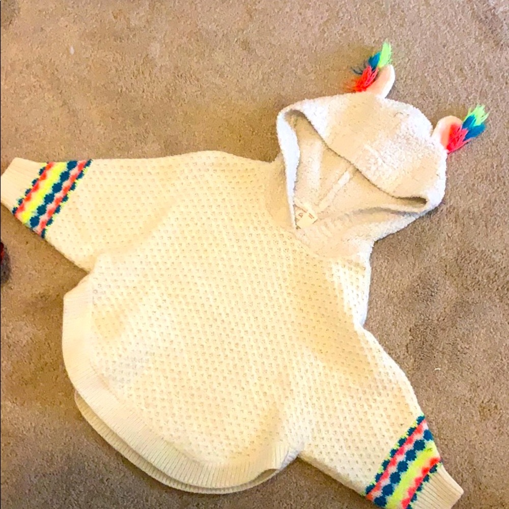 Kids sweatshirt cardigan